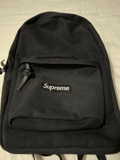 Supreme Canvas Backpack "Black"