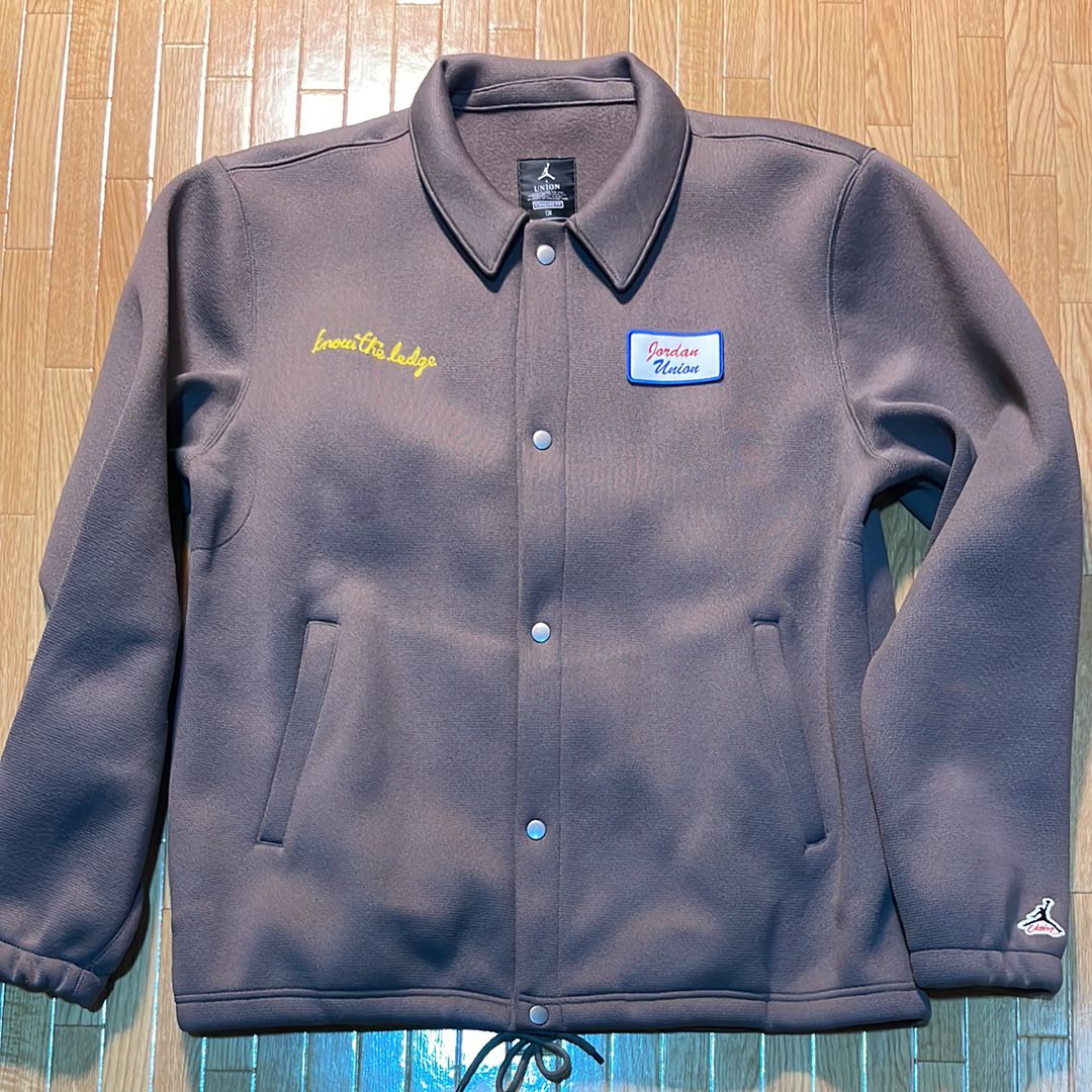 Air Jordan x Union Coaches Jacket "Ironstone"