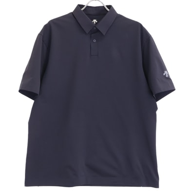 デサント 25SS DT5SHS61M ブラック ORI-ERI/オリエリ タフタポロシャツ XO(XL)