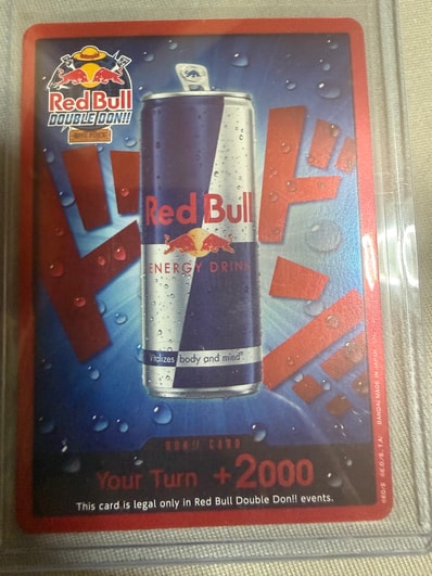 ダブルドン!!カード : レッドブル【英語版】(プロモーションカード「レッドブル ダブルドン!! 予選」)