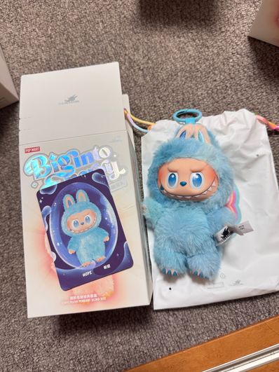 POP MART THE MONSTERS (LABUBU) Big into Energy Series Plush Pendant HOPE