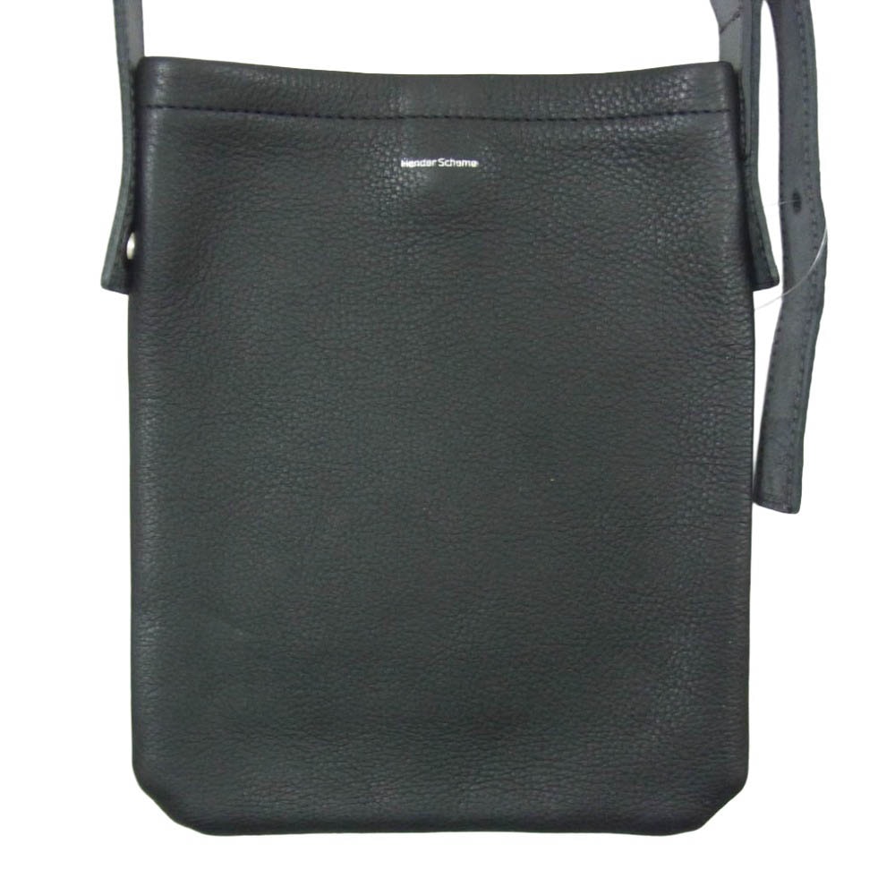 Hender Scheme エンダースキーマ is-rb-oss one side belt bag small ワン サイド ベルト レザー ショルダー バッグ ブラック系 グレー系【中古】