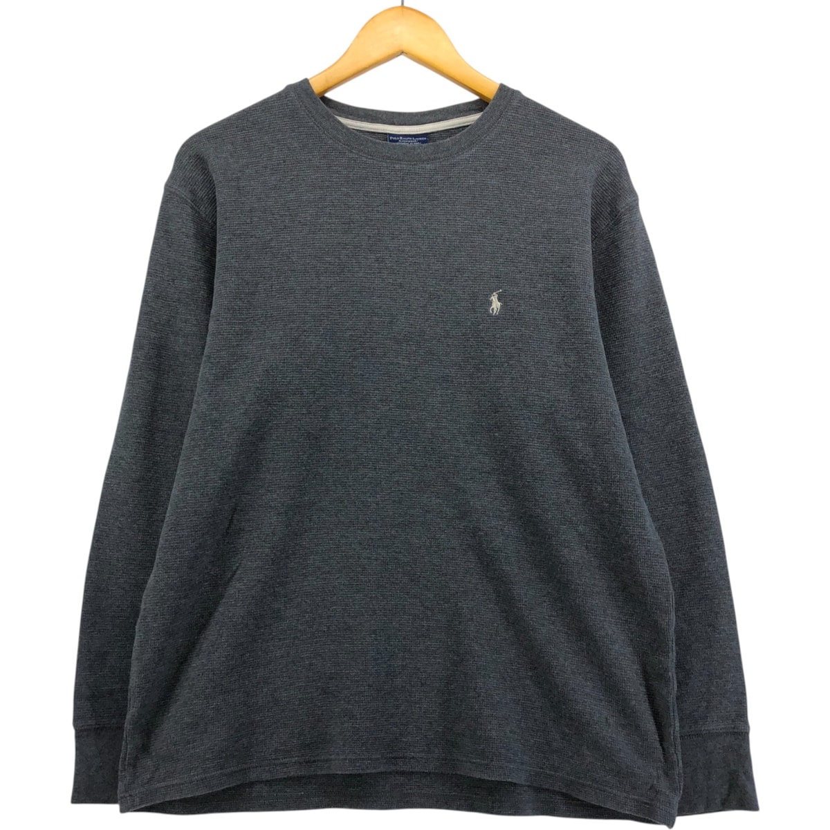 古着 ラルフローレン Ralph Lauren POLO RALPH LAUREN SLEEPWEAR サーマルロンT ワッフル メンズL相当/eaa572640