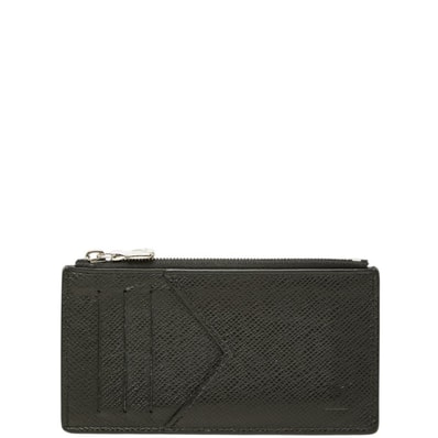 ルイ ヴィトン タイガ コインカード ホルダー コインケース カードケース M62914 ブラック レザー メンズ LOUIS VUITTON 中古