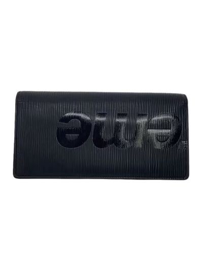 Supreme / Louis Vuitton Epi Portefeuille Brazza "Noir"