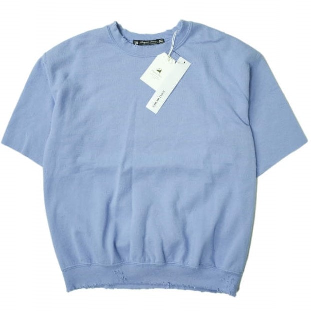 新品 SASQUATCHfabrix. ダメージ加工ショートスリーブスウェット