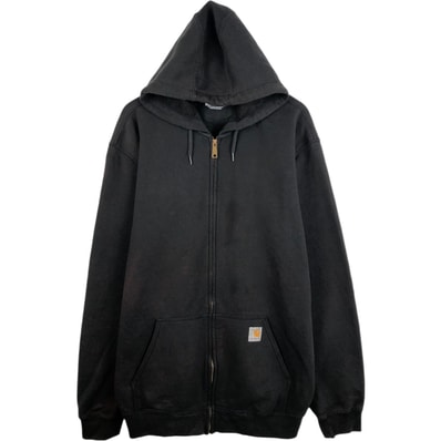 古着 カーハート Carhartt Loose Fit スウェットフルジップパーカー メンズXL相当/eaa675971