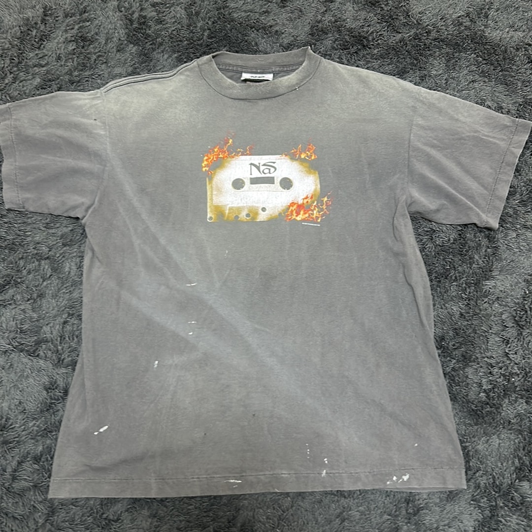 SAINT Mxxxxxx x Nas SS Tee "Black"