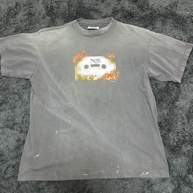 SAINT Mxxxxxx x Nas SS Tee "Black"