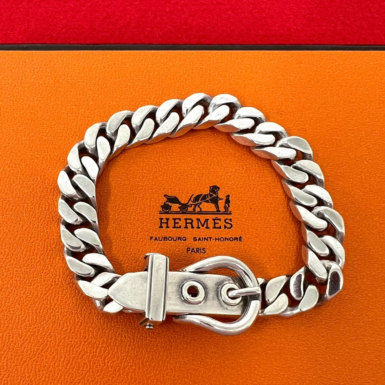 HERMES エルメス ブックルセリエ PM ブレスレット シルバー925 ブレスレット シルバー
12907