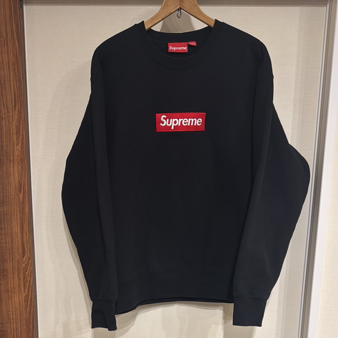 Supreme Box Logo Crewneck "Black" (22FW)
