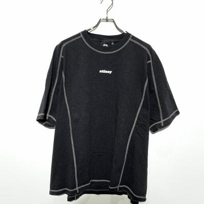 Stussy Wave Cotton Crew "Black"