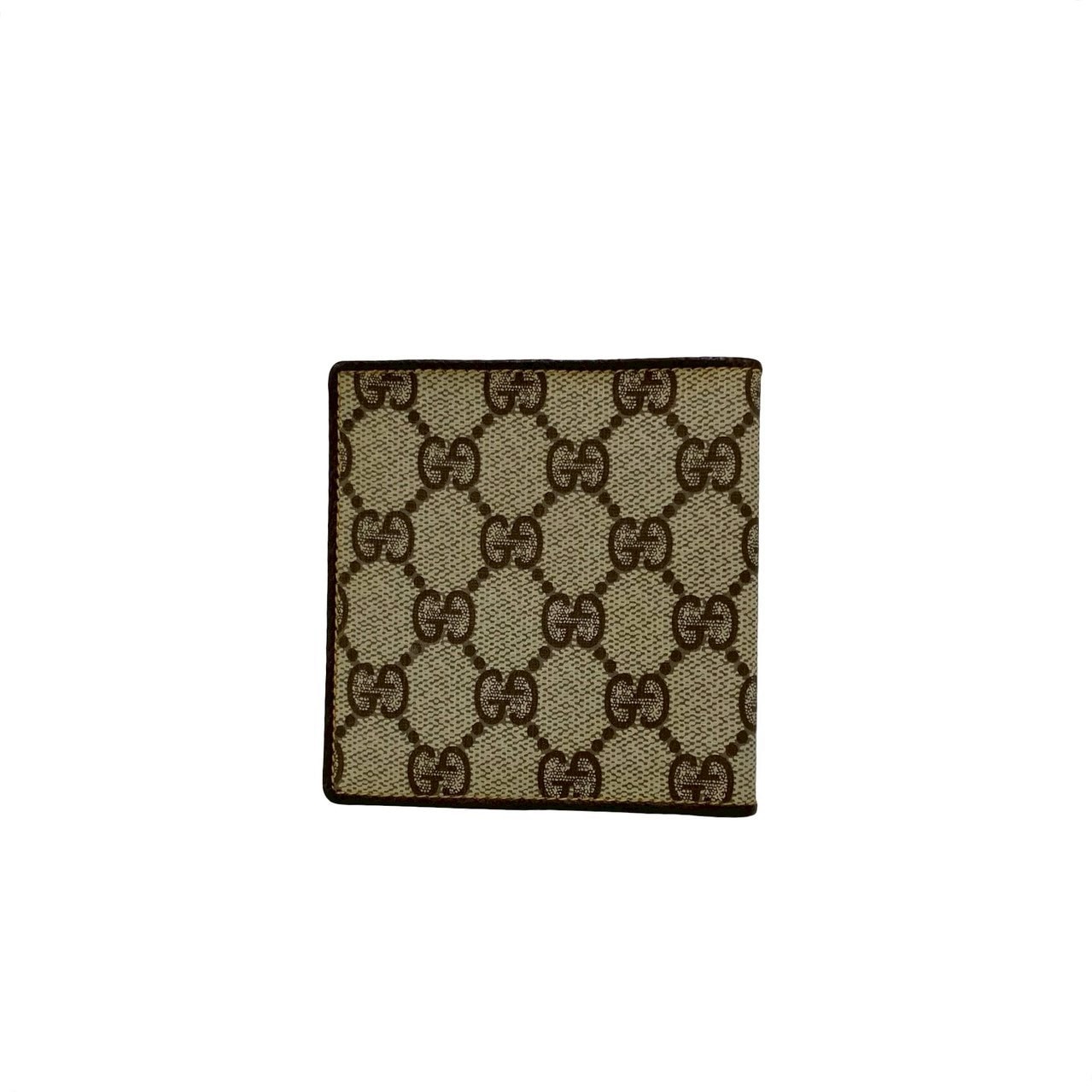 B (目立った傷や汚れなし)】GUCCI グッチ GG 柄 レザー PVC 二つ折り