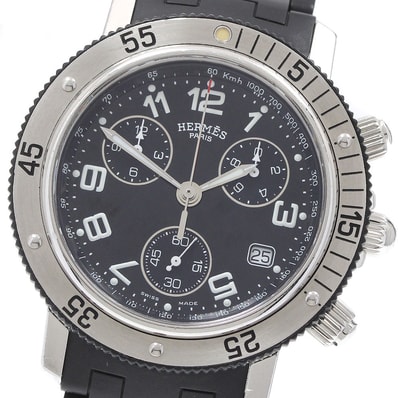 エルメス クリッパー ダイバー CL2.915 メンズ 【中古】