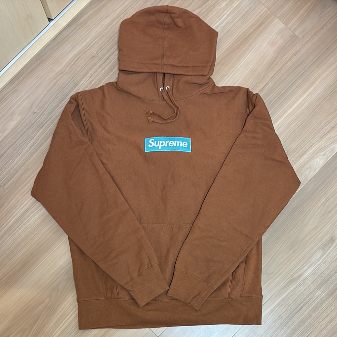 Supreme Box Logo Hooded Sweatshirt "Rust" (17FW)