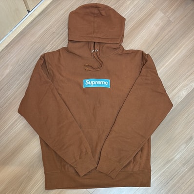 Supreme Box Logo Hooded Sweatshirt "Rust" (17FW)