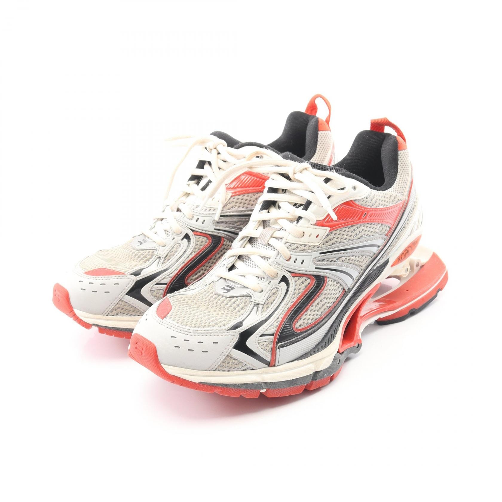 バレンシアガ BALENCIAGA X-PANDER スニーカー 靴 ファブリック メンズ グレー系 / マルチカラー 653871 【中古】