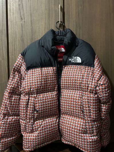 Supreme x The North Face Studded Nuptse Jacket "Red"