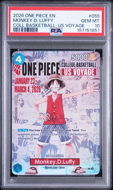 PSA10】モンキー・D・ルフィ：P (開封済) [P-055]【英語版