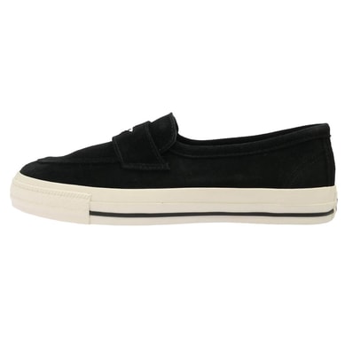 CONVERSE コンバース 1SC911 × 森山大道 × NEXUSVII Addict One Star Loafer Black Special Set ローファー スエード ローカットスニーカー ブラック系 25.5cm【新古品】【未使用】【中古】