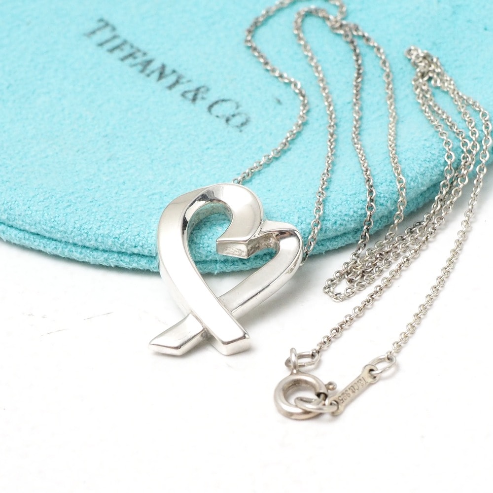 TIFFANY&Co. ティファニー ラビングハート ネックレス シルバー925 パロマピカソ ブランド古着【中古】20260909/RB0360