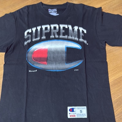 Supreme Champion Chrome S/S Top "Black"
