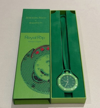 Swatch x Audemars Piguet Royal Pop Green Eight "Green"