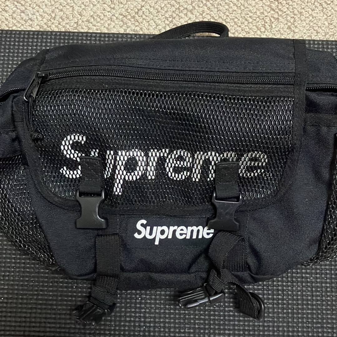 Supreme 20SS Waist Bag "Black"
