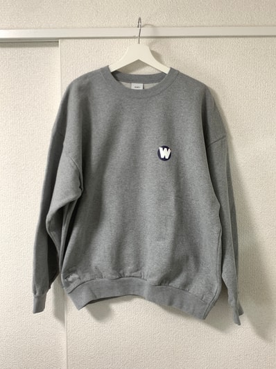 WTAPS TNNL / Sweater / Cotton "Ash Gray"