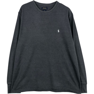 古着 ラルフローレン Ralph Lauren POLO RALPH LAUREN サーマルロンT ワッフル メンズXL相当/eaa632155