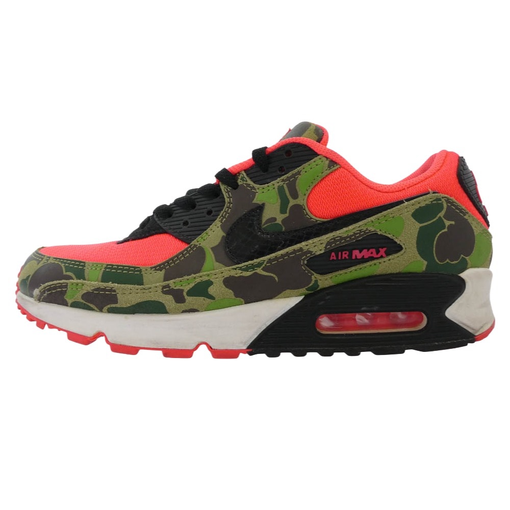 NIKE ナイキ スニーカー CW6024-600 Air Max 90 Duck Camo エアマックス ダックカモ スニーカー マルチカラー系 カモフラージュ系 28cm【中古】
