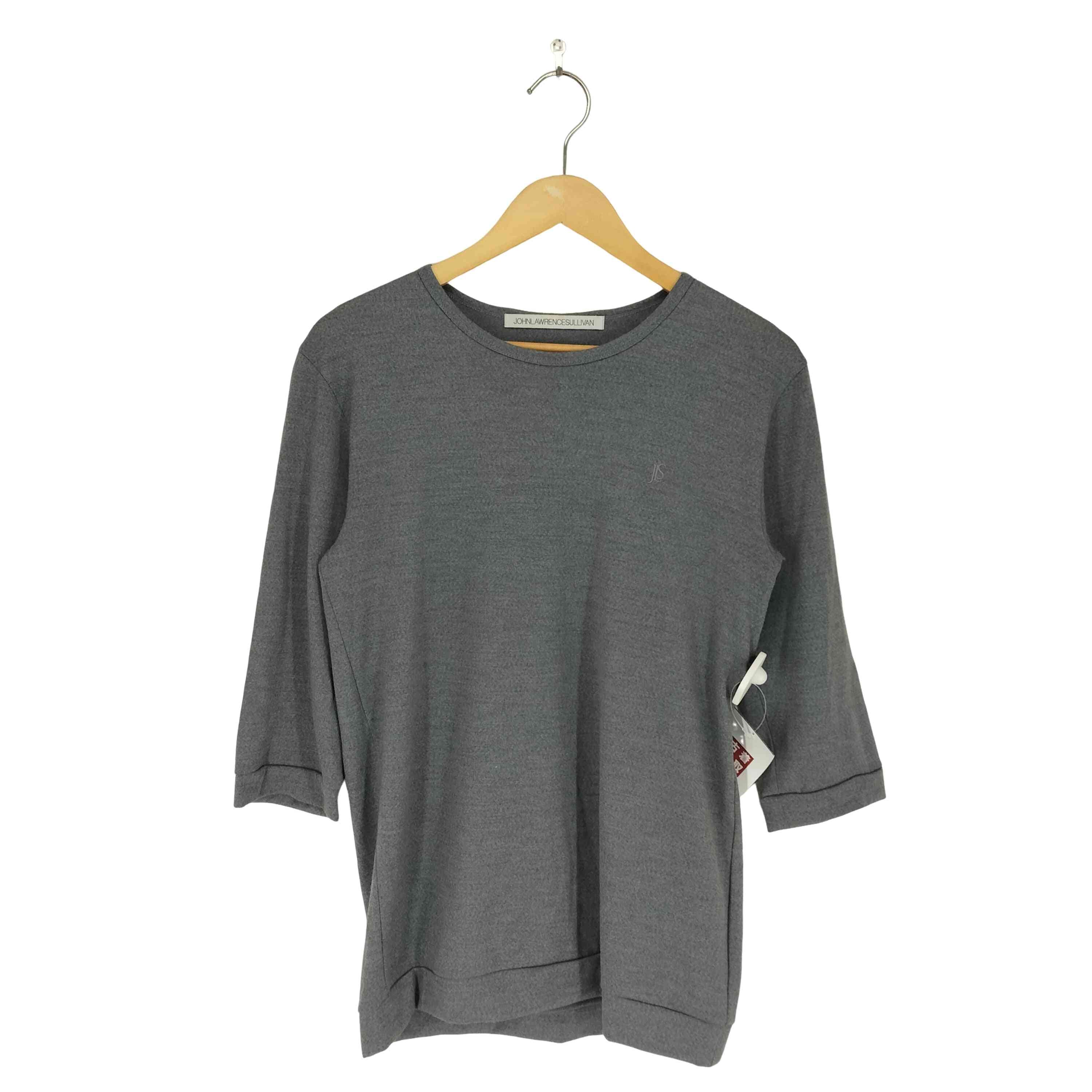 ロゴ刺繍 7分丈ウールニット【1142046445878】