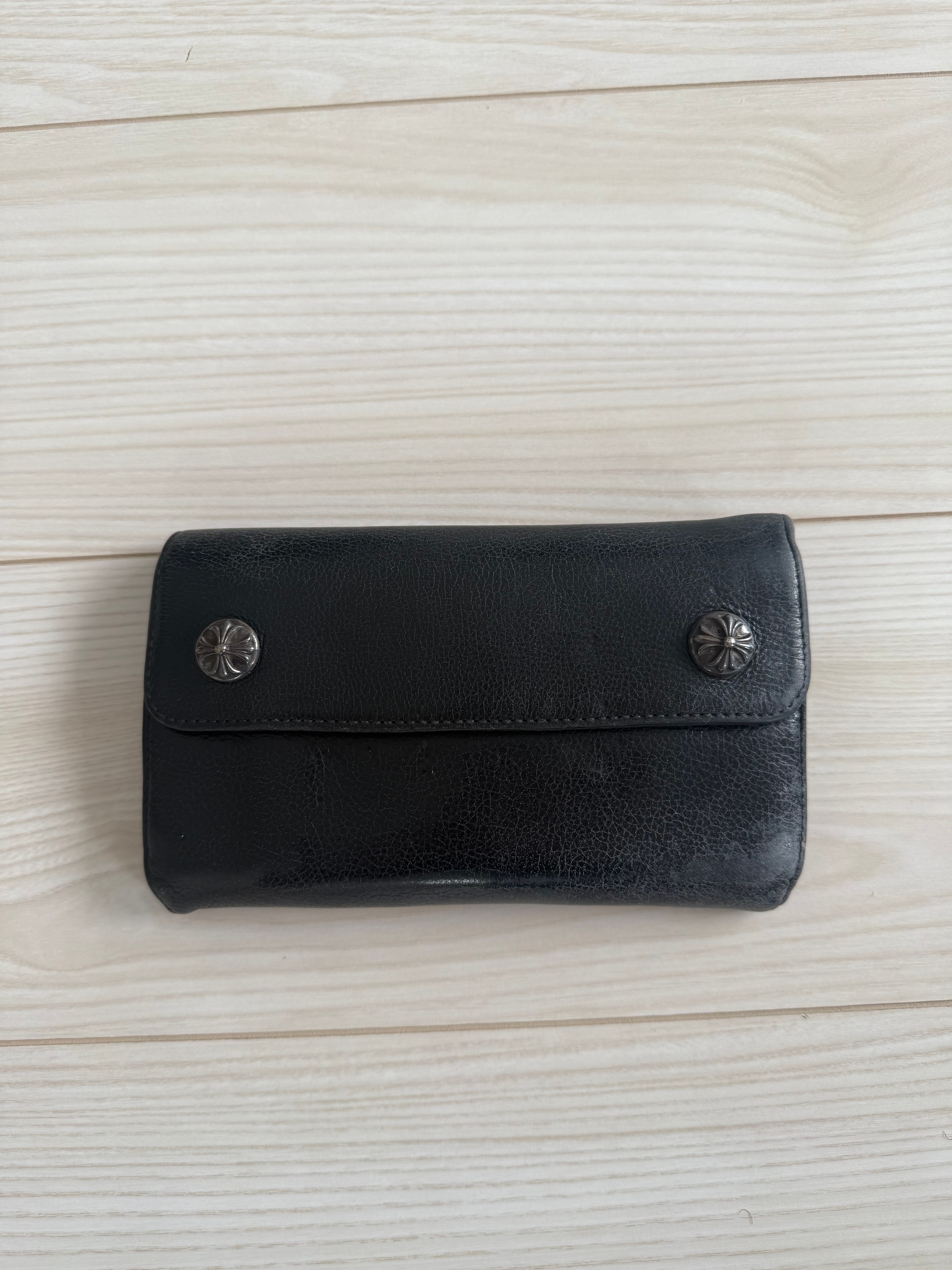正規品!CHROME HEARTS クロムハーツ ウェーブ WAVE ウォレット 財布