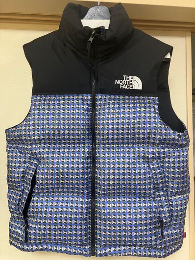 Supreme x The North Face Studded Nuptse Vest "Royal"