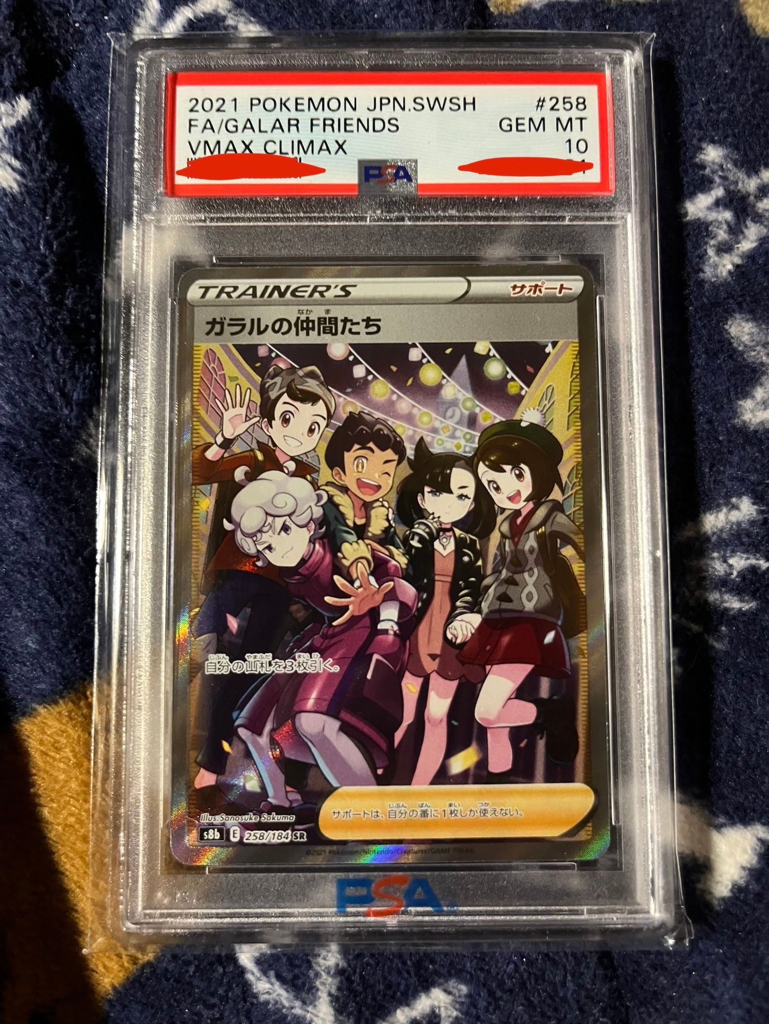 ガラルの仲間たち SR[S8b 258/184](ハイクラスパック「VMAXクライマックス」)