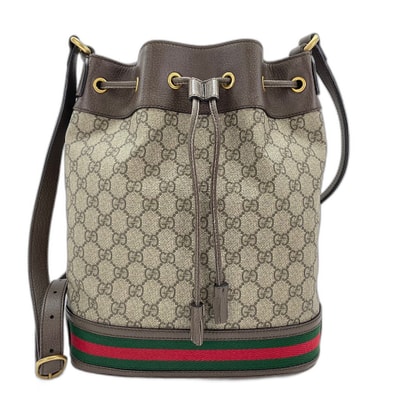 グッチ GUCCI オフィディアGGミニバケット ショルダーバッグ【中古】
