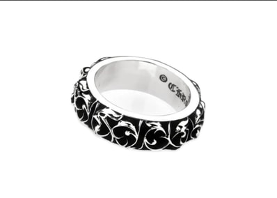 Chrome Hearts ETRNITY VINE BAND "Silver"