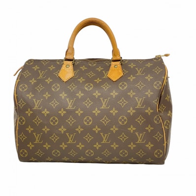 【6dc2559】ルイヴィトン ハンドバッグ モノグラム スピーディ35 M41107 ブラウン【中古】レディース