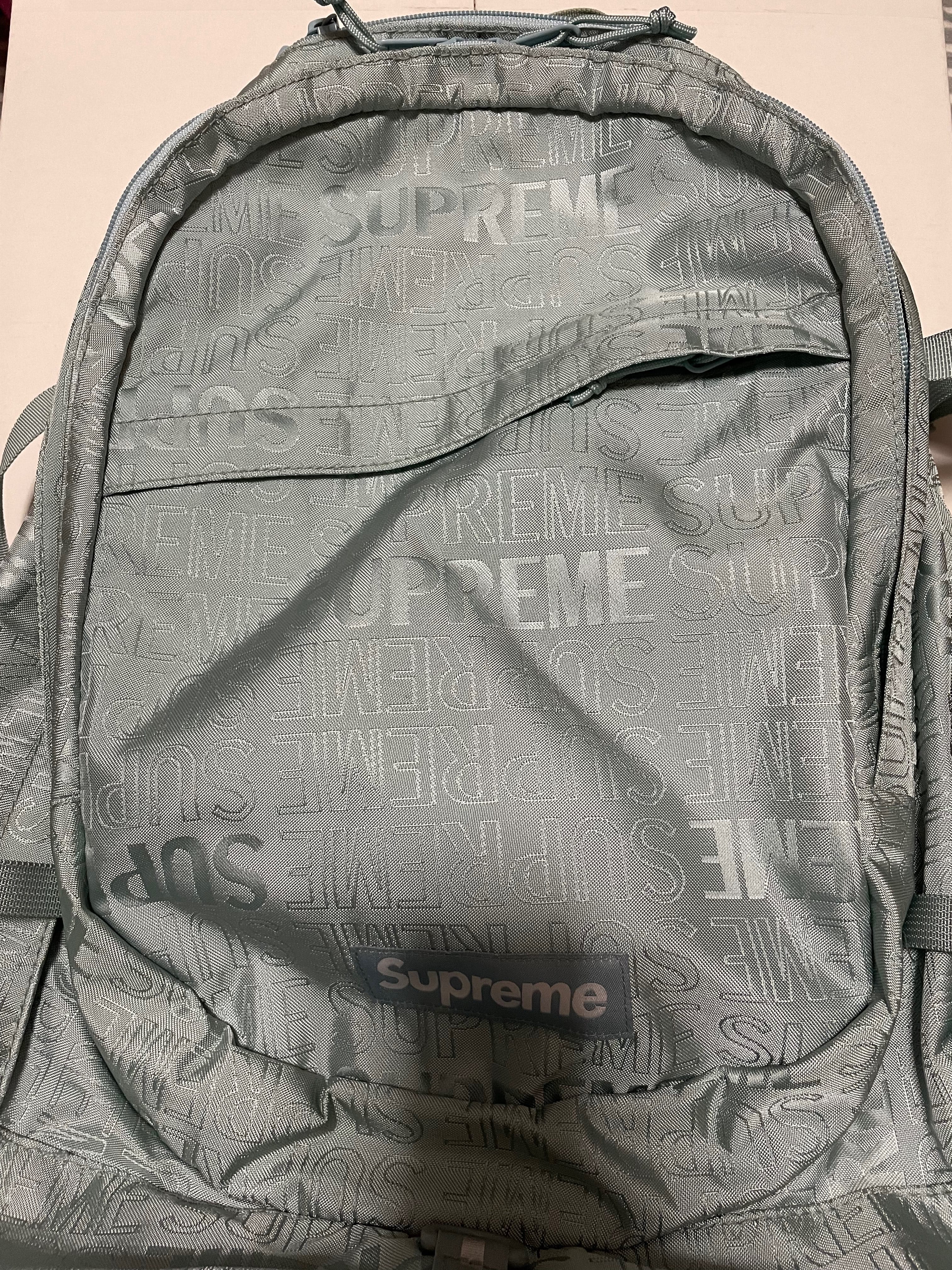 Supreme 19SS Backpack "Blue"