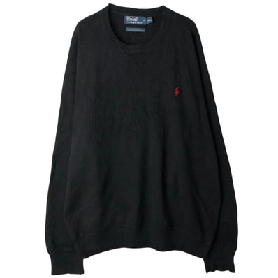 古着 ラルフローレン Ralph Lauren POLO by Ralph Lauren コットンニットセーター メンズXXL相当/eaa608343