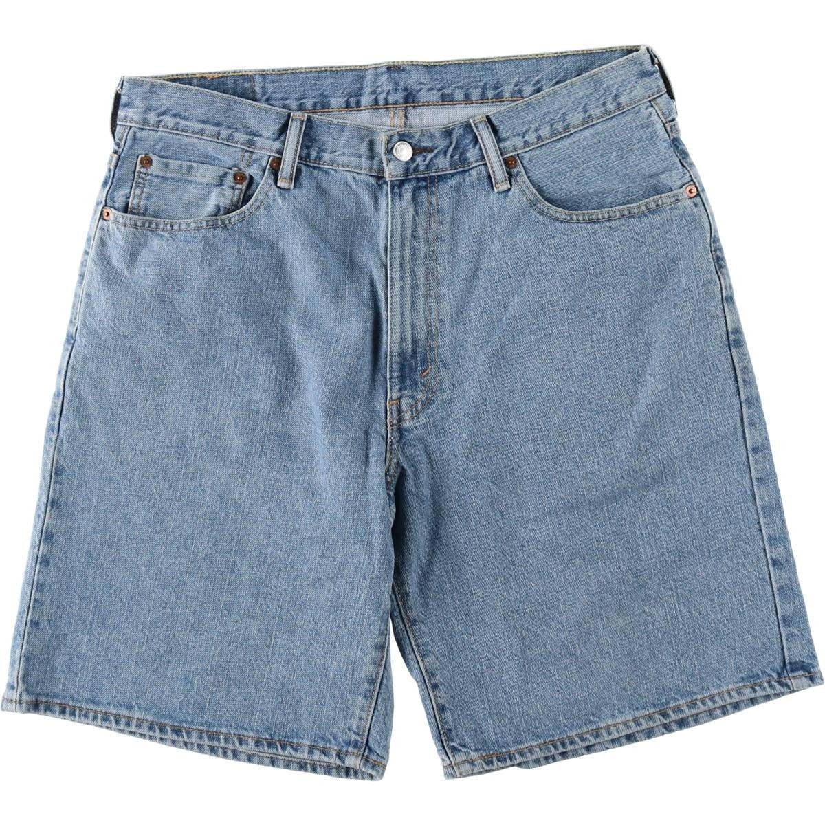 古着 リーバイス Levi's 550 デニムショーツ ショートパンツ メンズw37相当/eaa637084