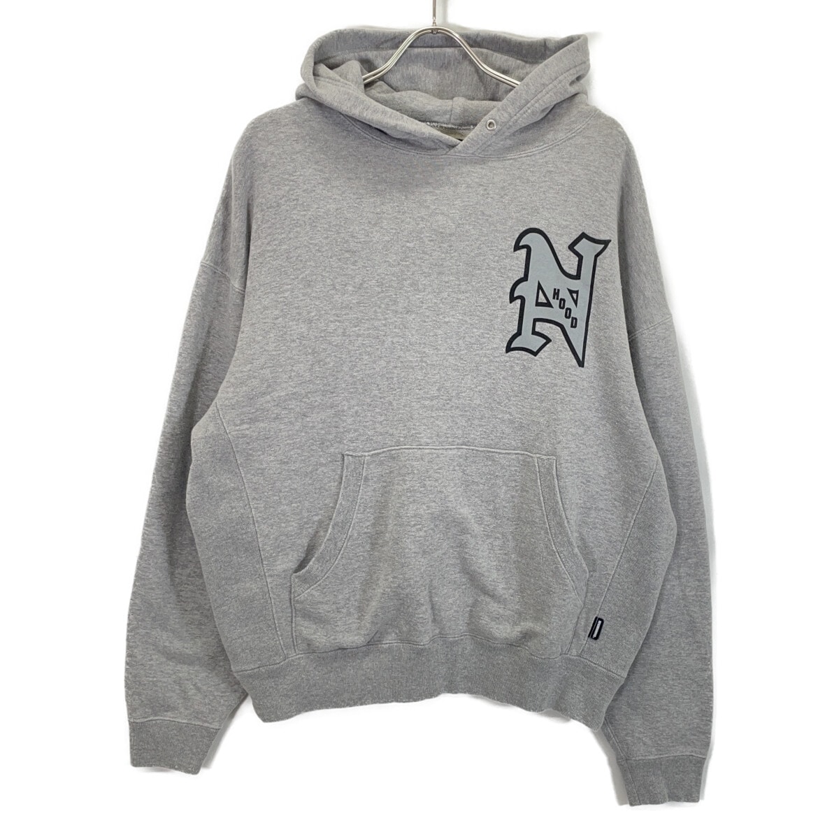 ネイバーフッド 222TPNH-CSM02 グレー COLLEGE-S HOODED LS CO M