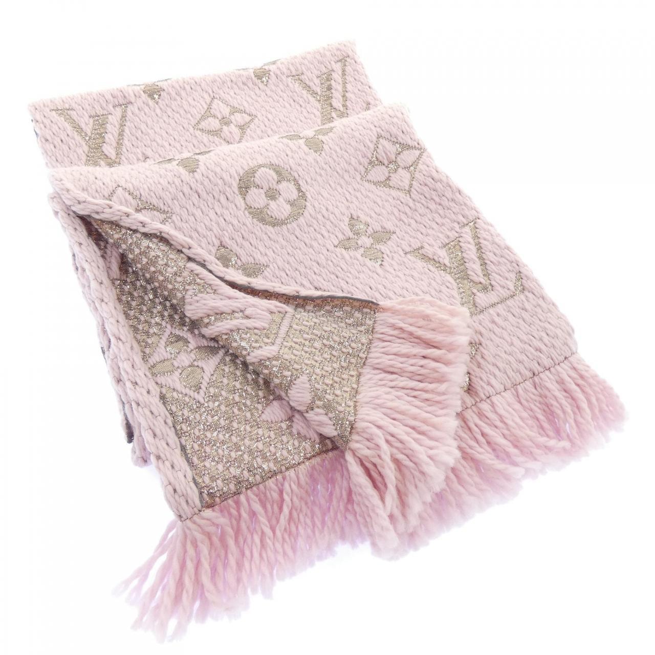 ルイヴィトン LOUIS VUITTON エシャルプ ロゴマニア シャイン M70466 MUFFLER