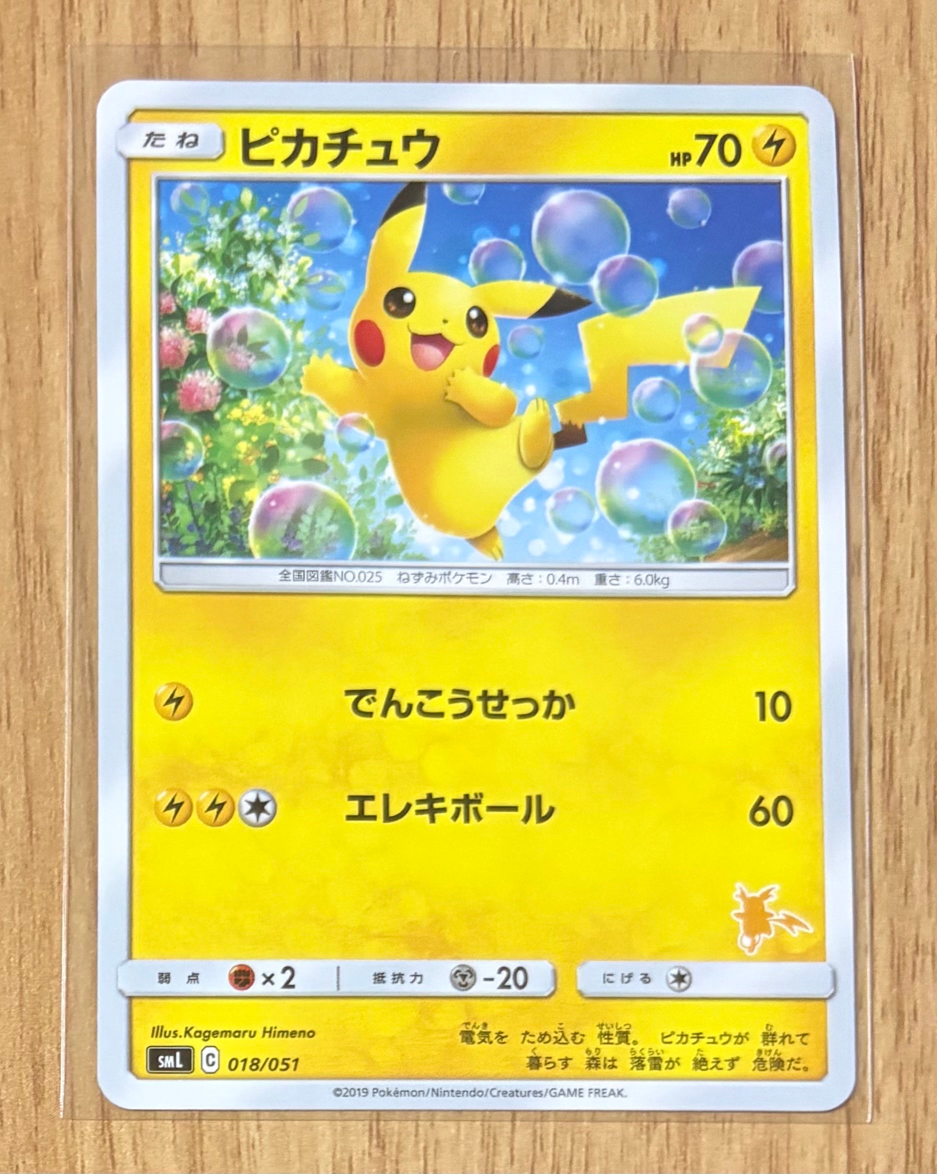 PSA10】ピカチュウ (15)[SML 018/051](サン&ムーン「ファミリー