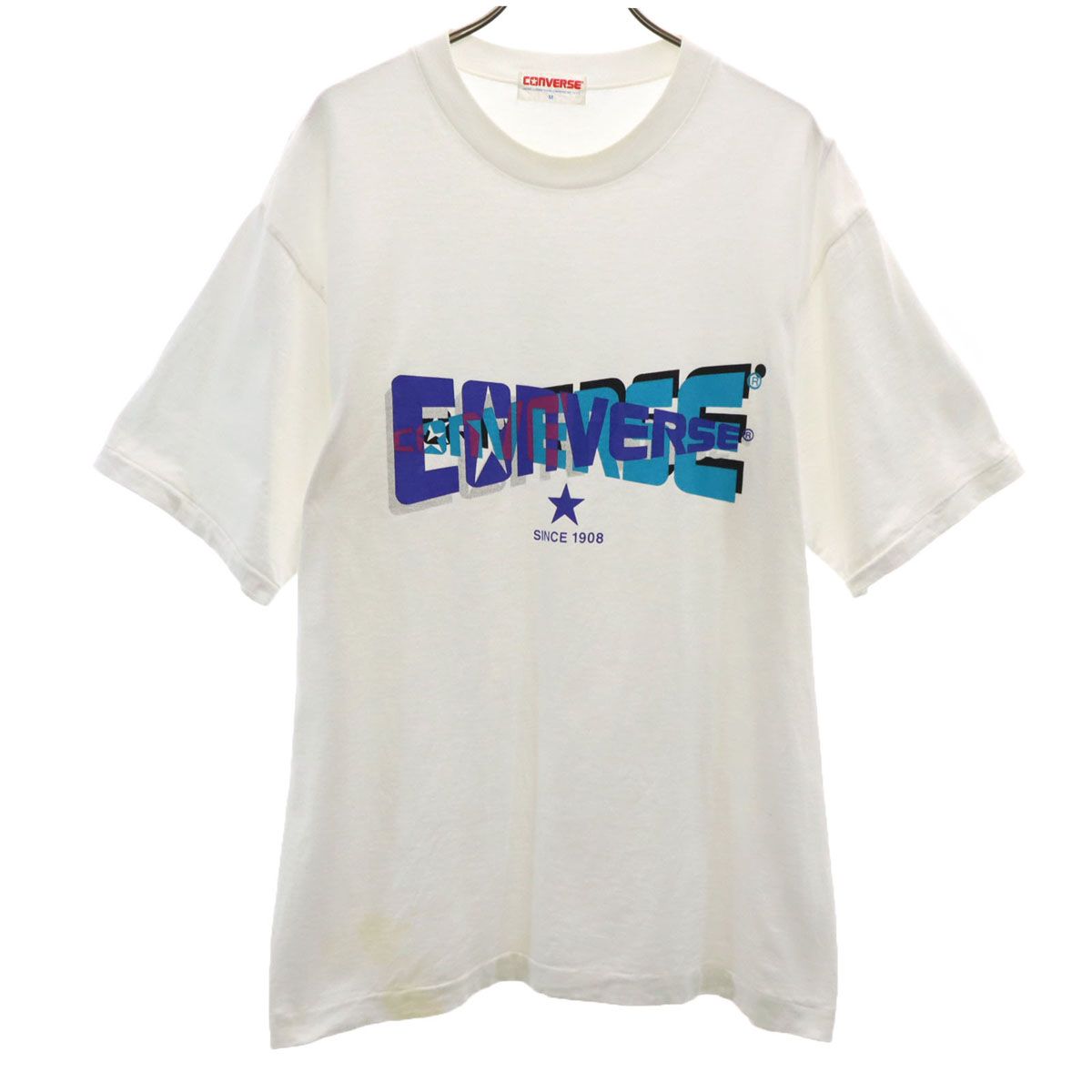 CONVERSE コンバース 日本製 半袖 Tシャツ M ホワイト シングルステッチ