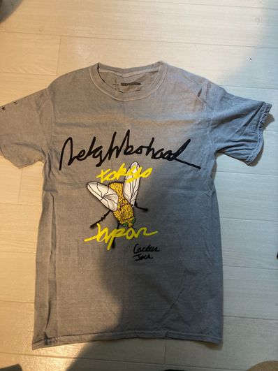 NEIGHBORHOOD Travis Scott Cactus Jack Carousel T-shirt "Grey"