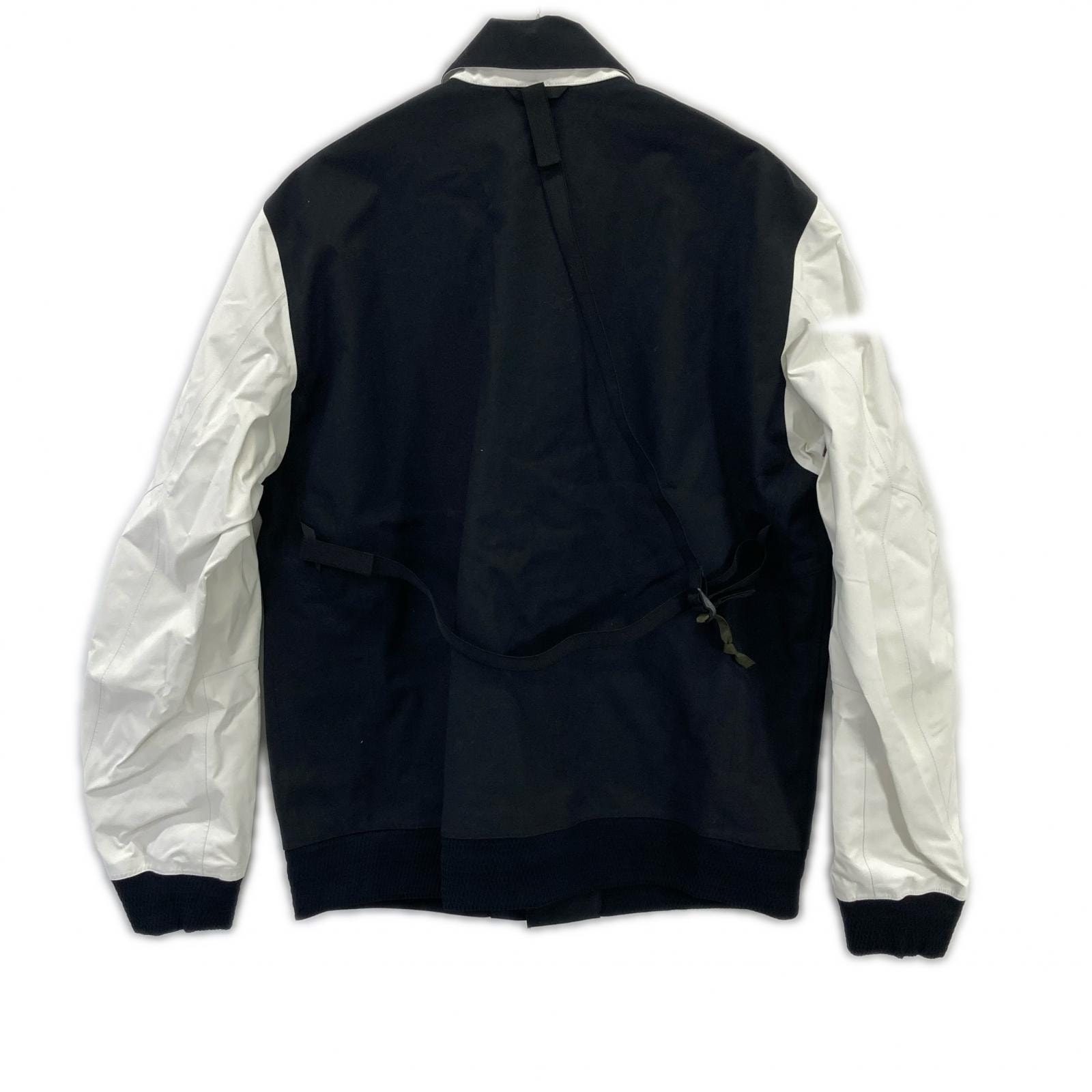 アクロニウム J94-VT ブラック STRAIGHT FIT 3L VARSITY JACKET M