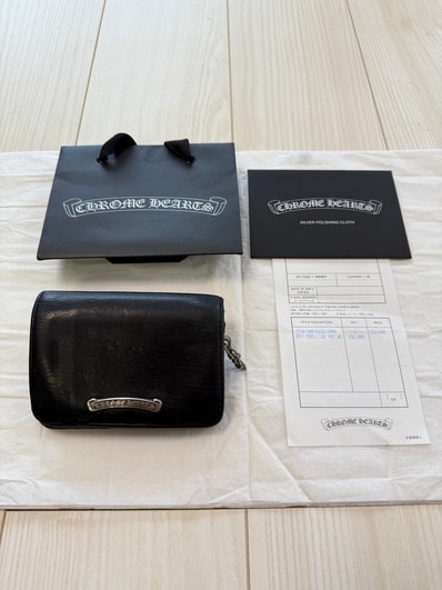 インボイス原本付き/付属品完備/値下げ交渉可能 / 正規品!CHROME HEARTS クロムハーツ ジョーイ JOEY ウォレット 財布