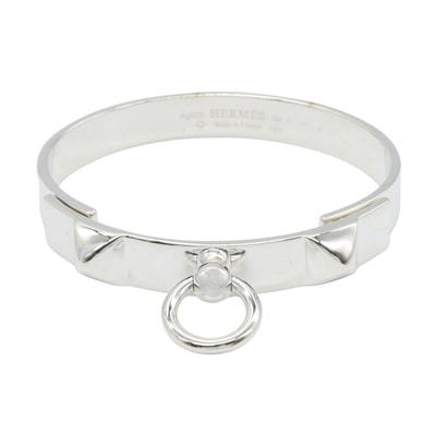 エルメス HERMES コリエドシアンハングル SH バングル アクセサリー シルバー925 レディース シルバー系 【中古】