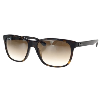 美品 Ray-Ban レイバン ハバナ ハイストリート ブラウン シルバー金具 プラスチック サングラス 男女兼用 ウェリントン 602494 【中古】